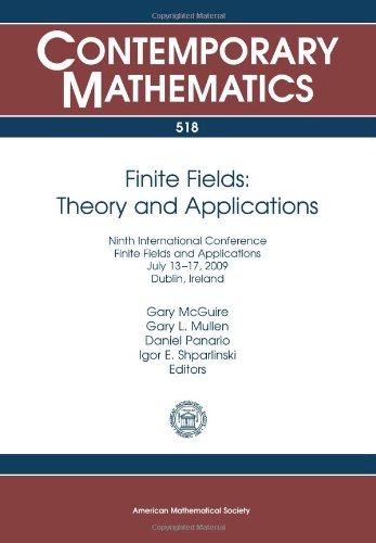Finite Fields Theory And Applications Gary Mcguire Gary Mcguire