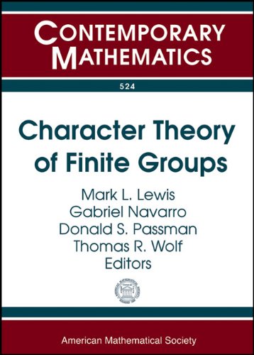 Character Theory Of Finite Groups Conference In Honor Of I Martin Isaacs June 35 2009 Universitat De Valencia Valencia Spain Mark L Lewis