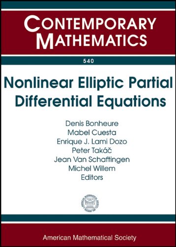 Nonlinear Elliptic Partial Differential Equations Workshop In Celebration Of Jeanpierre Gossezs 65th Birthday September 24 2009 Universite Libre De Bruxelles Belgium Denis Bonheure