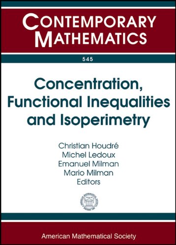 Concentration Functional Inequalities And Isoperimetry International Workshop On Concentration Functional Inequalities And Isoperiometry October Boca Ra Christian Houdre