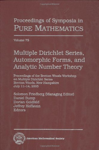 Multiple Dirichlet Series Automorphic Forms And Analytic Number Theory Daniel Bump