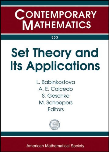 Set Theory And Its Applications Annual Boise Extravaganza In Set Theory Boise Idaho 19952010 L Babinkostova