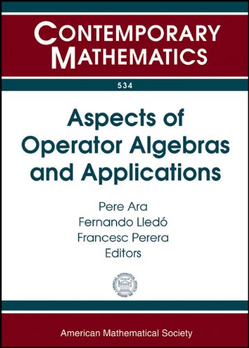 Aspects Of Operator Algebras And Applications Uimprsme Lluis A Santalo Summer School Universidad Internacional Menendez Pelayo Santander Spain July 2125 2008 Pere Ara
