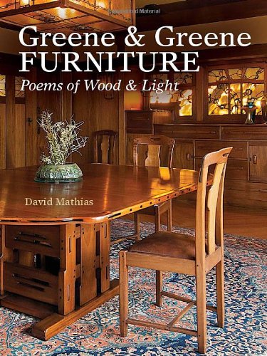 Greene Greene Furniture Poems Of Wood Light David Mathias