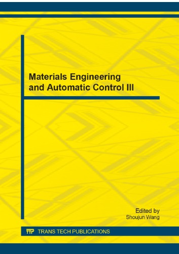 Materials Engineering And Automatic Control Iii Shoujun Wang