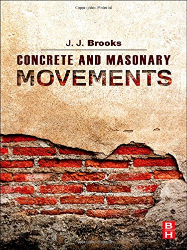 Concrete And Masonry Movements 1st Edition Jeffrey Brooks
