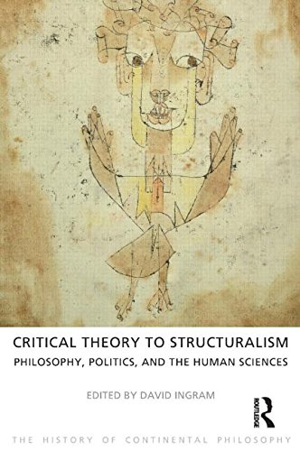 Critical Theory To Structuralism Philosophy Politics And The Human Sciences David Ingram