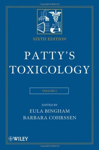 Pattys Toxicology 6volume Set 6th Edition Eula Bingham Barbara Cohrssen