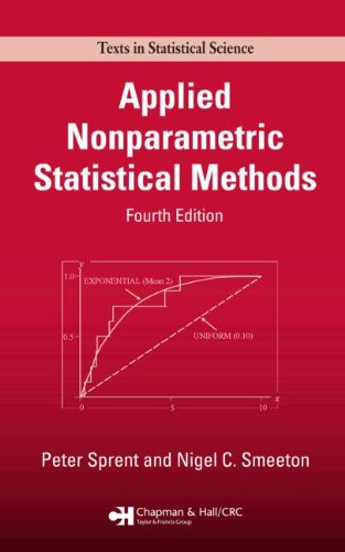 Applied Nonparametric Statistical Methods Fourth Edition 4th Edition Peter Sprent