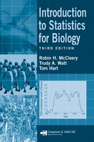 Introduction To Statistics For Biology Third Edition 3rd Edition Trudy A Watt
