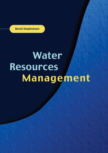 Water Resources Management 1st Edition David Stephenson