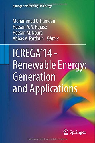 Icrega14 Renewable Energy Generation And Applications 2014th Edition Mohammad O Hamdan