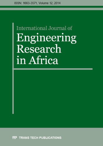 International Journal Of Engineering Research In Africa Volume 12
