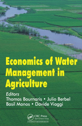 Economics Of Water Management In Agriculture Thomas Bournaris