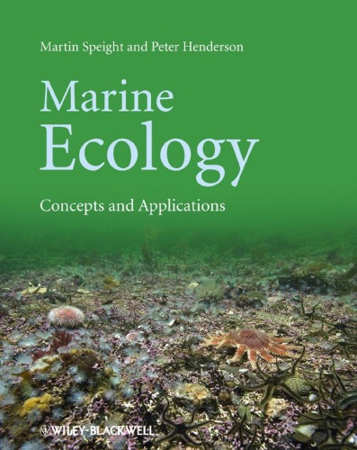 Marine Ecology Concepts And Applications Martin Speight Peter Henderson
