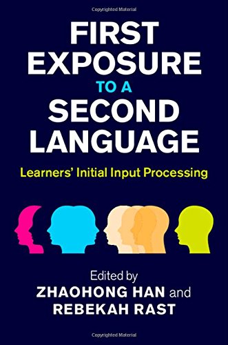 First Exposure To A Second Language Learners Initial Input Processing Zhaohong Han