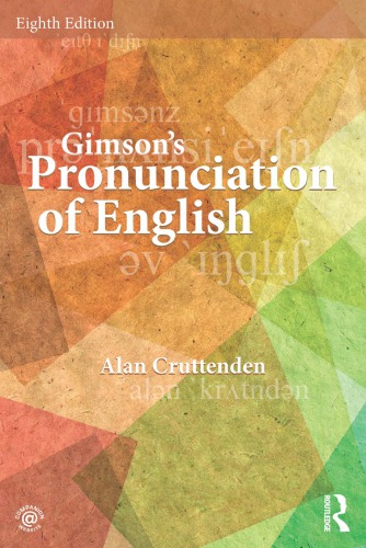 Gimsons Pronunciation Of English 8th Edition Alan Cruttenden