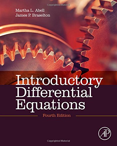 Introductory Differential Equations Fourth Edition 4th Edition Martha L Abell