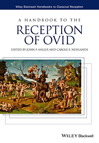A Handbook To The Reception Of Ovid 1st Edition John F Miller