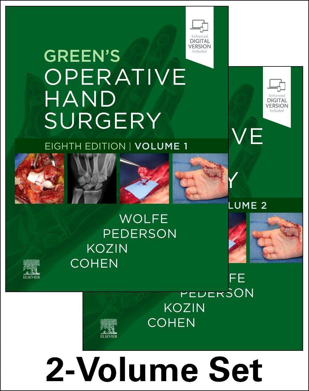 Greens Operative Hand Surgery 2volume Set 8th Edition Scott W Wolfe Md