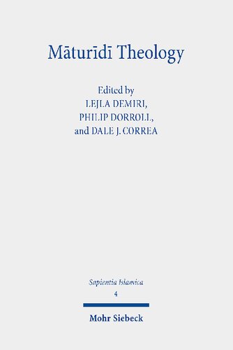 Mturd Theology A Bilingual Reader Lejla Demiri Editor
