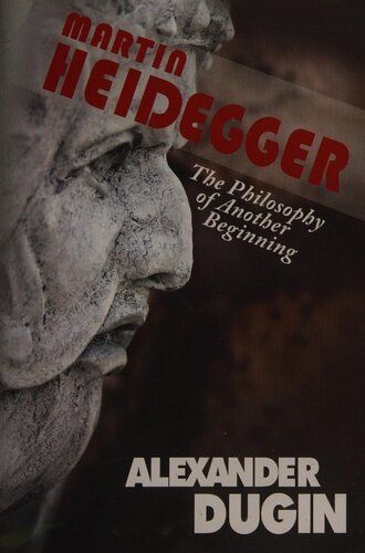 Martin Heidegger 1st Edition Alexander Dugin