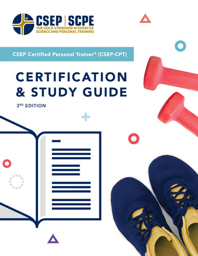 Csep Certified Personal Trainer Csepcpt Certification And Study Guide 3rd Edition Canadian Society Of Exercise Physiology Csep