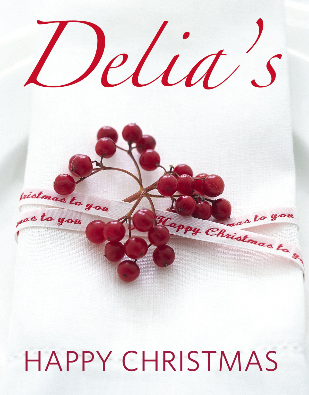 Delias Happy Christmas Reprint Delia Smith
