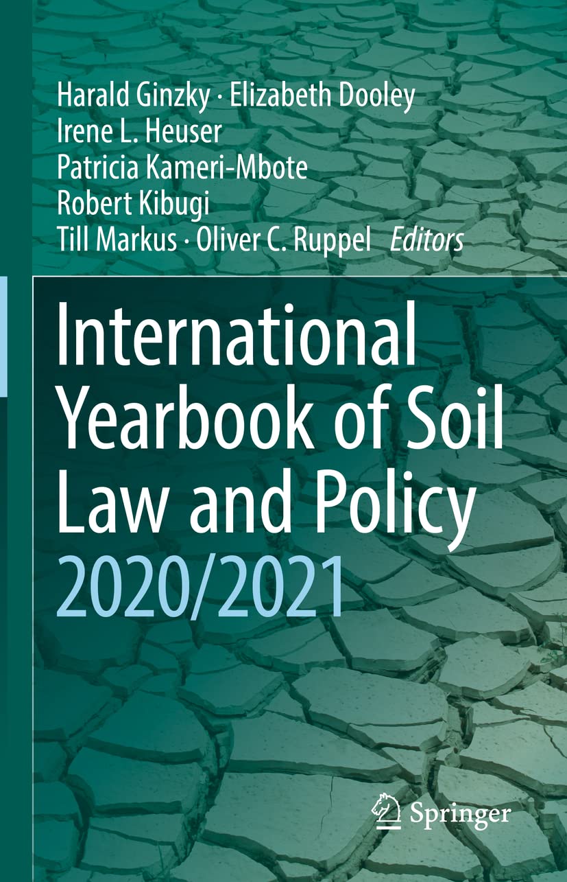 International Yearbook Of Soil Law And Policy 20202021 Harald Ginzky