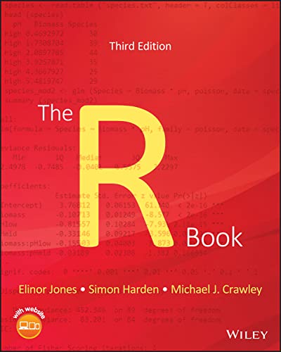 The R Book 3rd Edition 3rd Elinor Jones Simon Harden Michael J Crawley