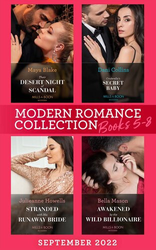 Modern Romance September 2022 Books 58 Maya Blake Dani Collins Julieanne Howells Bella Mason