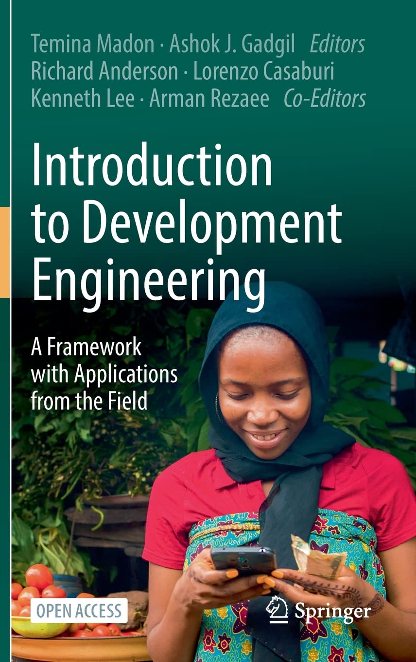 Introduction To Development Engineering A Framework With Applications From The Field Temina Madon