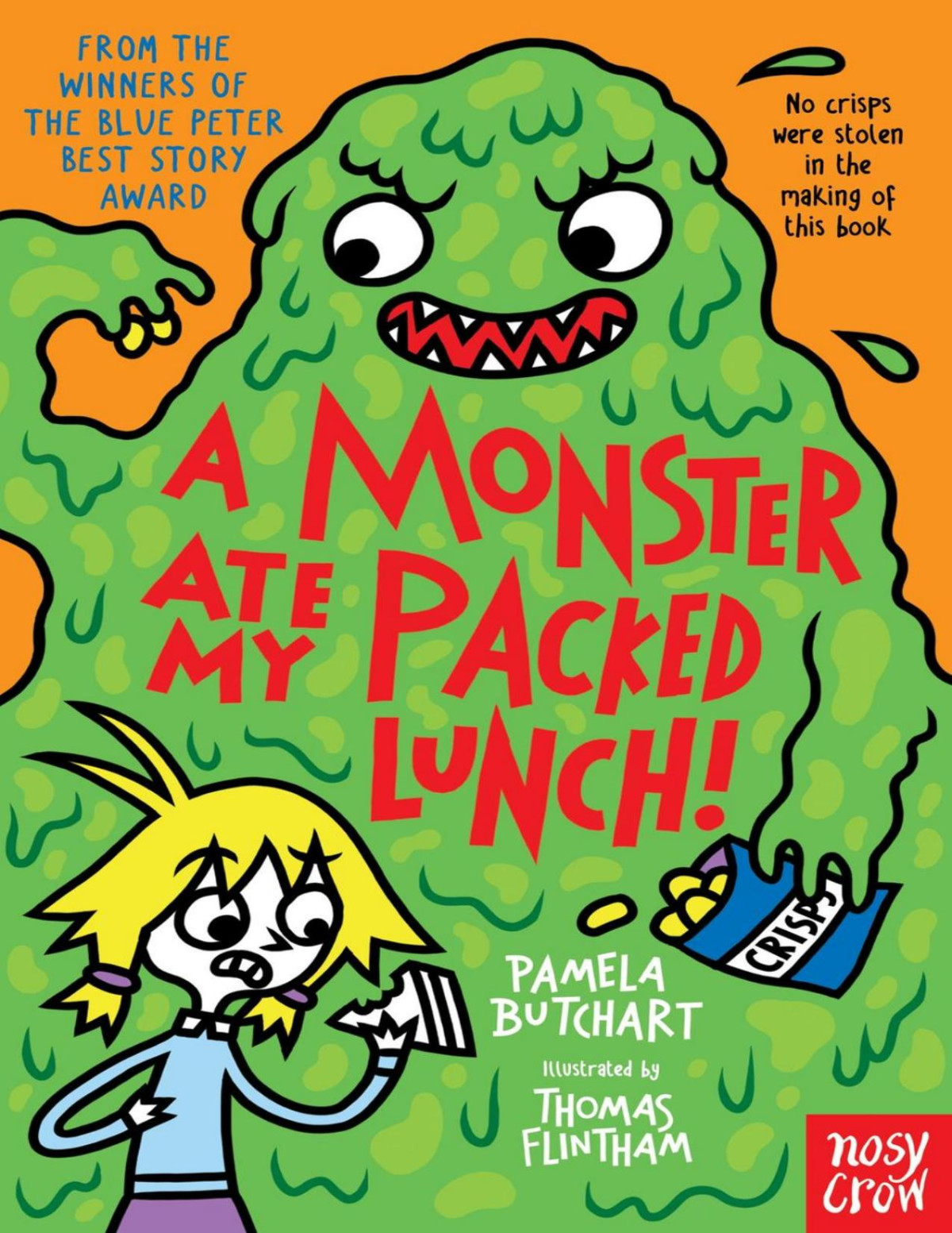A Monster Ate My Packed Lunch Pamela Butchart