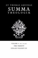 Summa Theologiae Volume 6 The Trinity 1a 2732 Thomas Aquinas Ceslaus Velecky