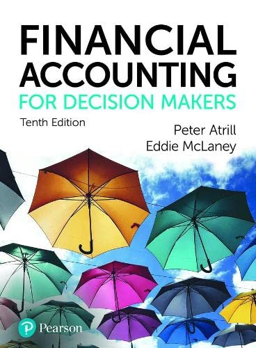 Financial Accounting For Decision Makers 10th Edition Book And Mylab Accounting Pack 10th Edition Peter Atrill