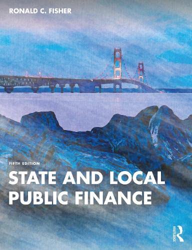 State And Local Public Finance 5th Edition Ronald C Fisher