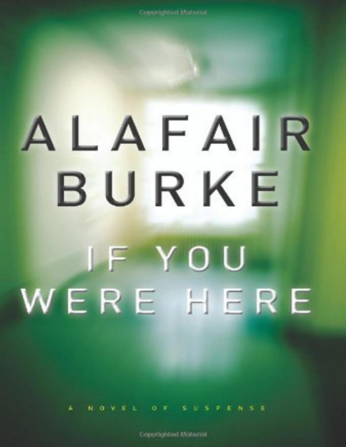 If You Were Here A Novel Of Suspense Alafair Burke