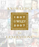 Knowledge For Generations Wiley And The Global Publishing Industry 18072007 Robert E Wright