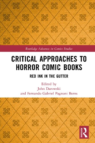 Critical Approaches To Horror Comic Books Red Ink In The Gutter John Darowski