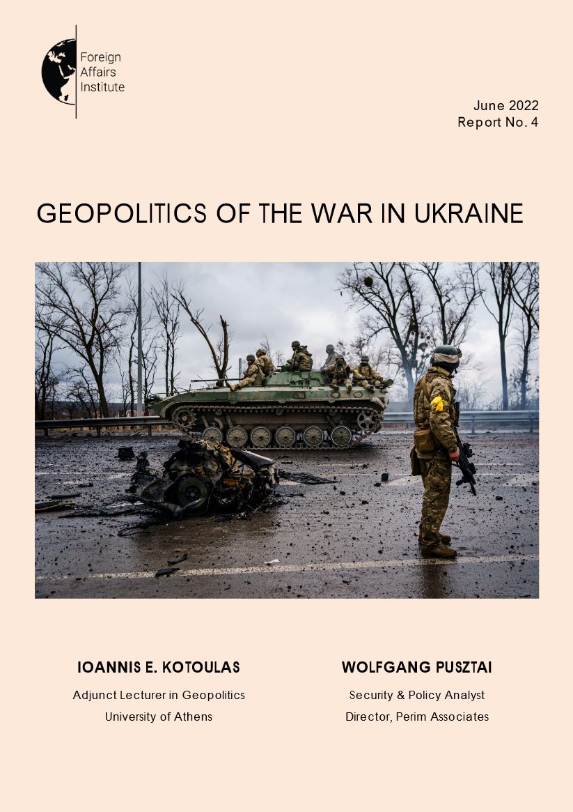 Geopolitics Of The War In Ukraine Ioannis E Kotoulas Wolfgang Pusztai