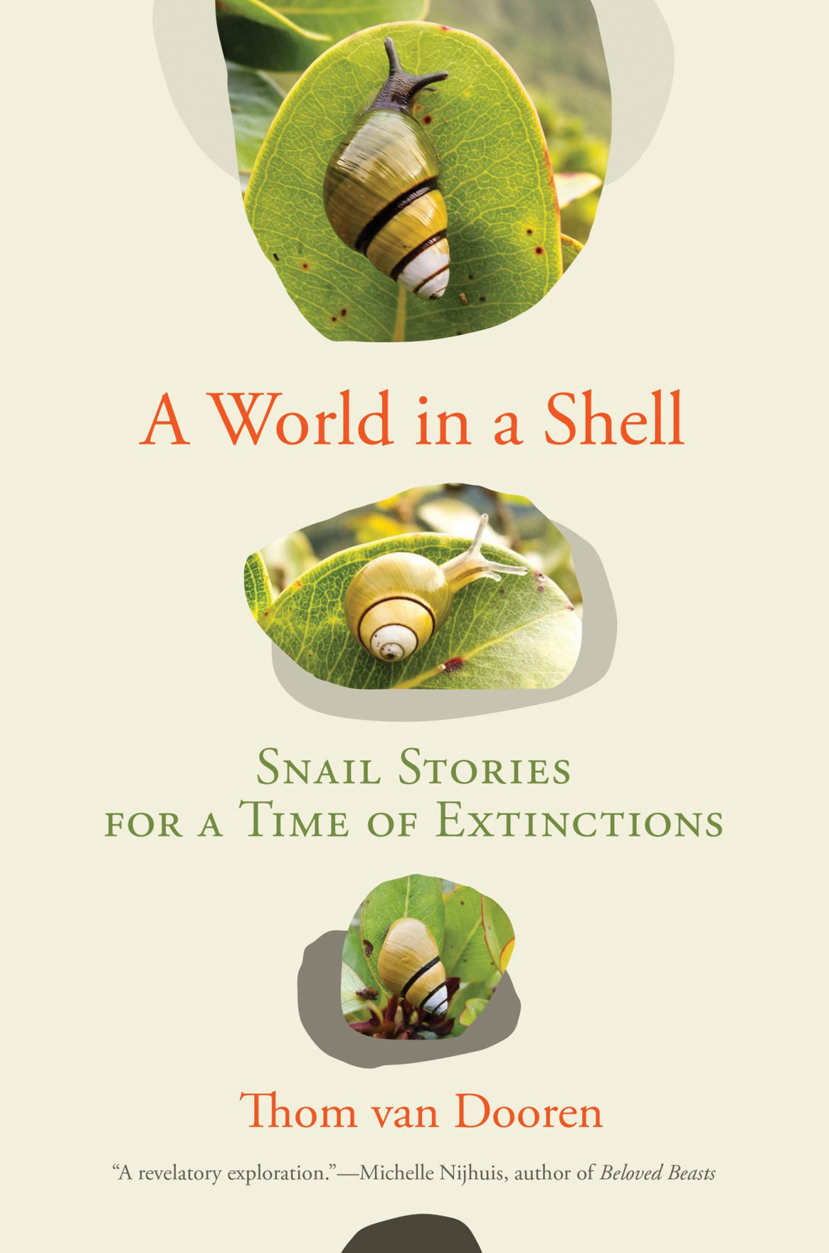A World In A Shell Snail Stories For A Time Of Extinctions Thom Van Dooren