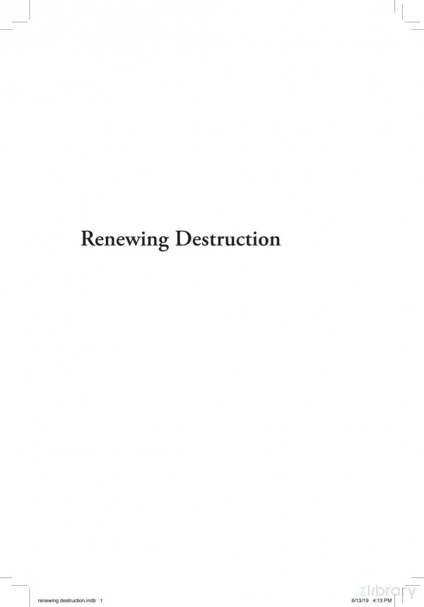 Renewing Destruction Wind Energy Development And Resistance In A Latin American Context Alexander Dunlap