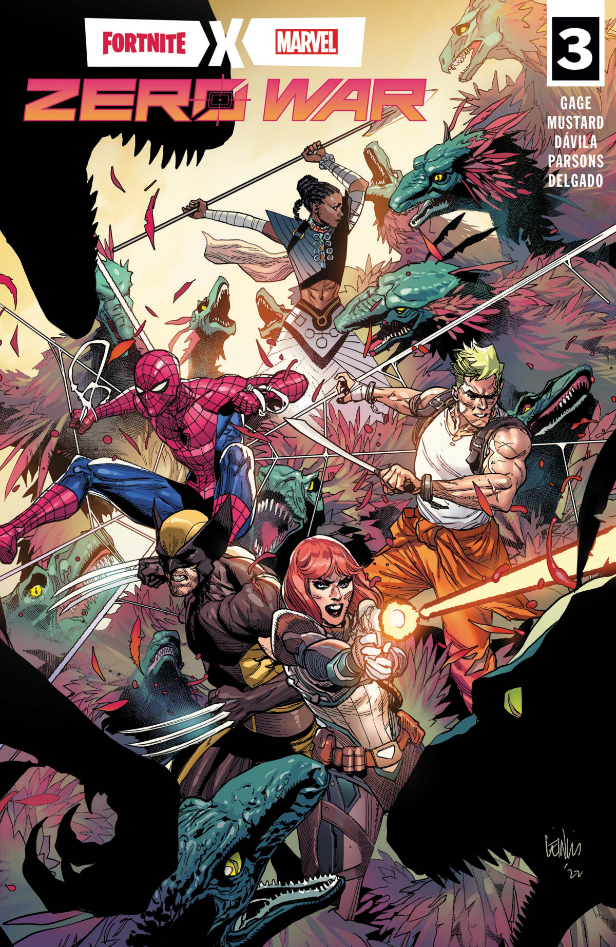 Fortnite X Marvel Zero War 2022 3 Christos N Gage Donald Mustard