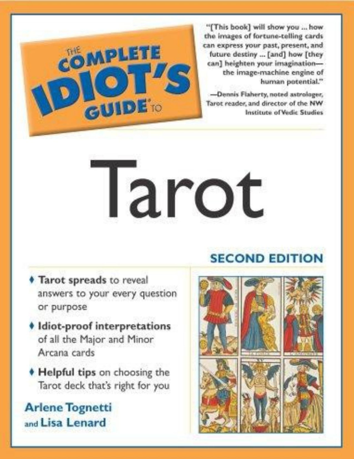 The Complete Idiots Guide To Tarot Arlene Tognetti Lisa Lenard