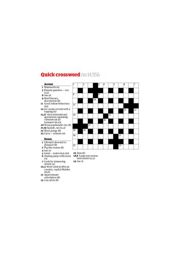 Guardian Quick Crosswords 20172020 1st Edition The Guardian