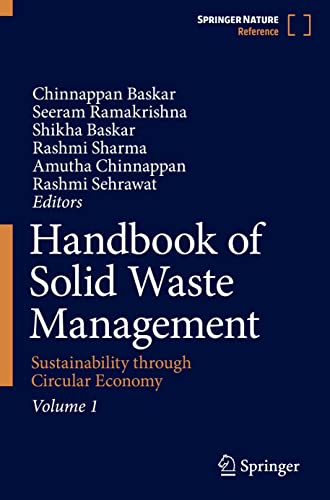 Handbook Of Solid Waste Management Sustainability Through Circular Economy Volume 1 Chinnappan Baskar