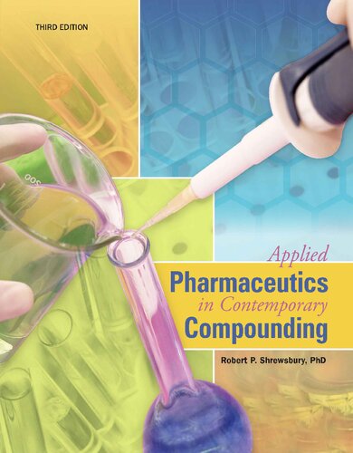Applied Pharmaceutics In Contemporary Compounding 3rd Edition Robert P Shrewsbury