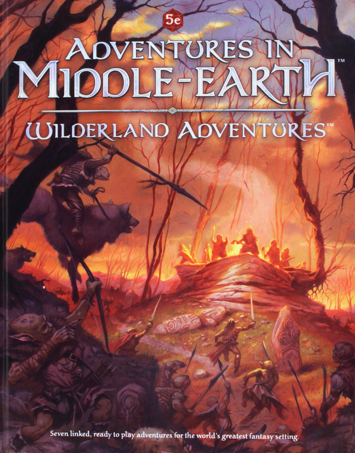 Adventures In Middle Earth Wilderland Adventures Illustrated Cubicle 7 Entertainment Ltd
