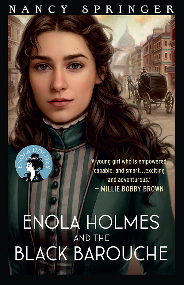 Enola Holmes And The Black Barouche Nancy Springer