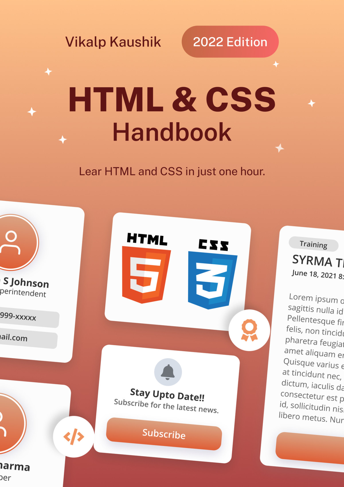 Html Css Handbook Learn Html And Css In Just 1 Hour Kaushik